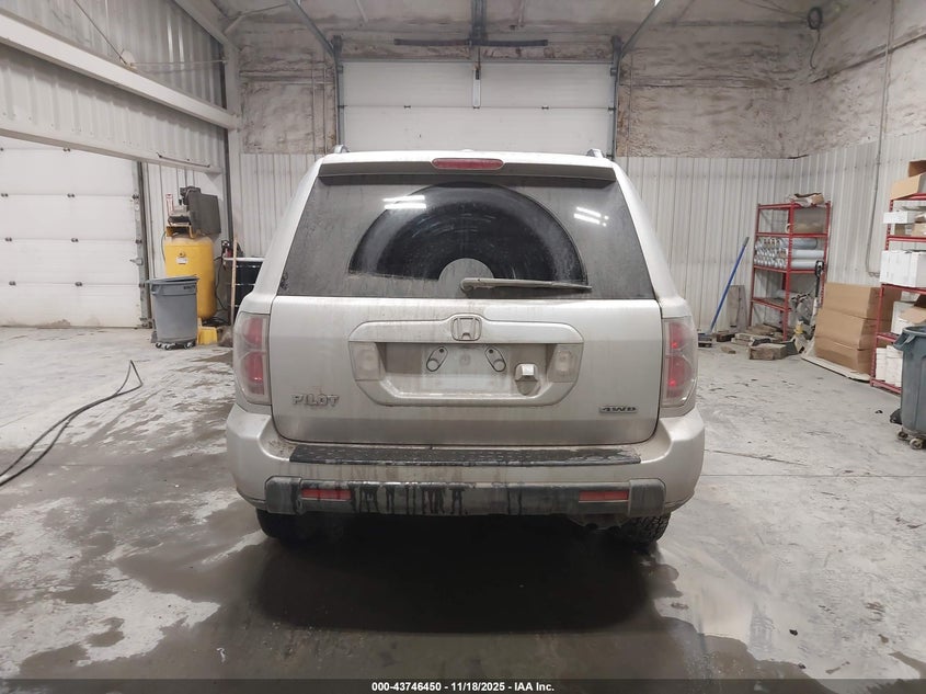 2007 Honda Pilot Ex-L VIN: 5FNYF187X7B002908 Lot: 43746450