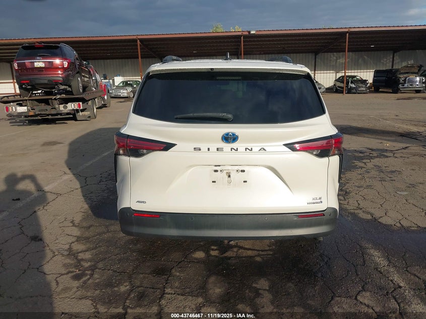 2021 Toyota Sienna Xle VIN: 5TDJSKFC5MS016273 Lot: 43746467