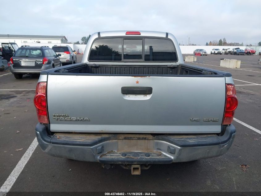 2006 Toyota Tacoma Base V6 VIN: 5TELU42N06Z189307 Lot: 43746482