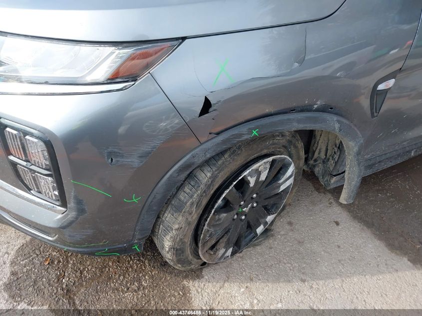 2025 Mitsubishi Outlander Sport 2.0 Es Awc/2.0 Le Awc/2.0 S Awc/2.0 Se Awc/2.0 Trail Edition Awc VIN: JA4ARUAU7SU009948 Lot: 43746486