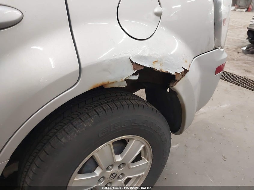 2008 Mercury Mariner I4 VIN: 4M2CU81Z38KJ09608 Lot: 43746490