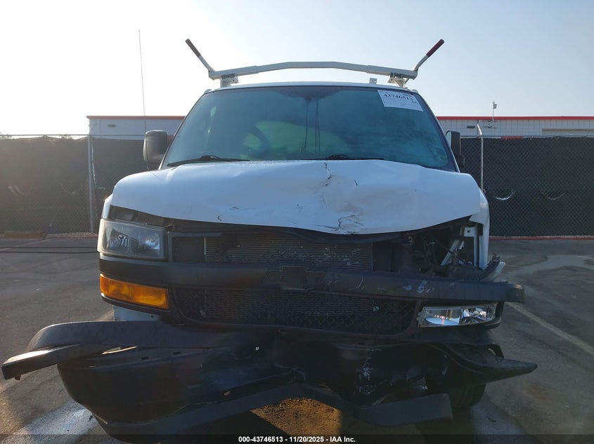 2020 Chevrolet Express Cargo Rwd 2500 Regular Wheelbase Wt VIN: 1GCWGAF16L1260073 Lot: 43746513