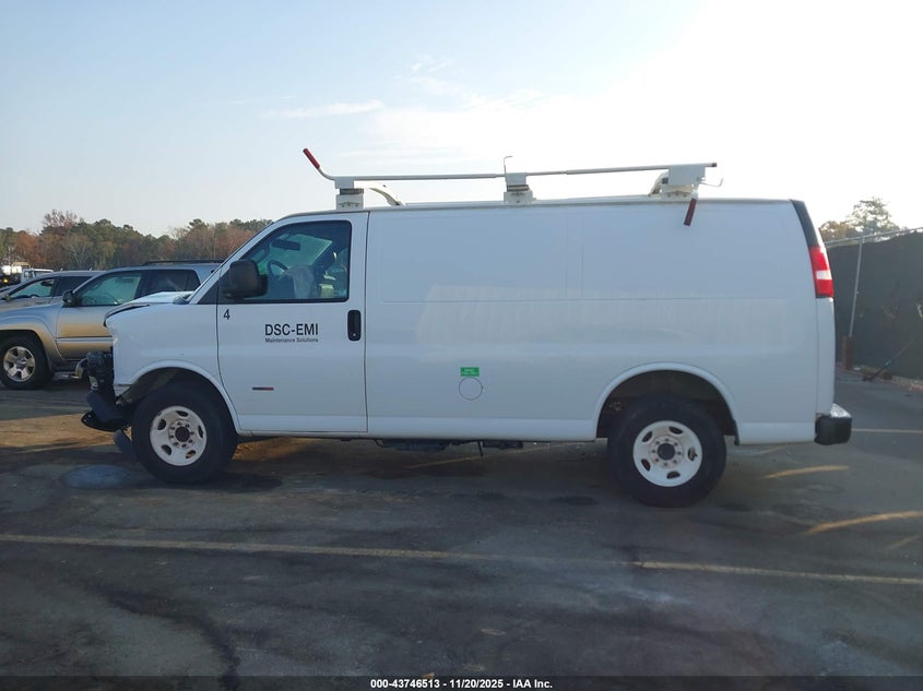 2020 Chevrolet Express Cargo Rwd 2500 Regular Wheelbase Wt VIN: 1GCWGAF16L1260073 Lot: 43746513