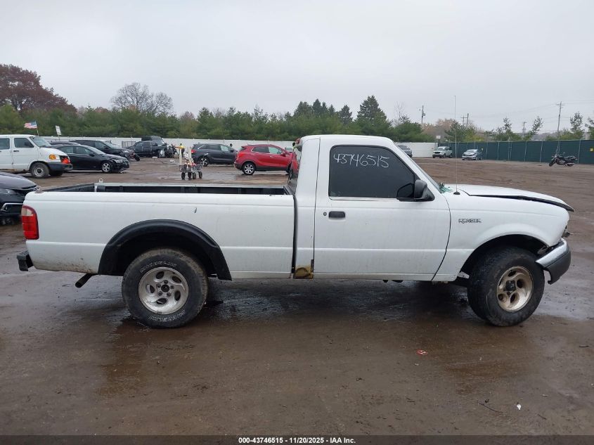 2001 Ford Ranger Edge/Xl/Xlt VIN: 1FTYR10U71PB36894 Lot: 43746515