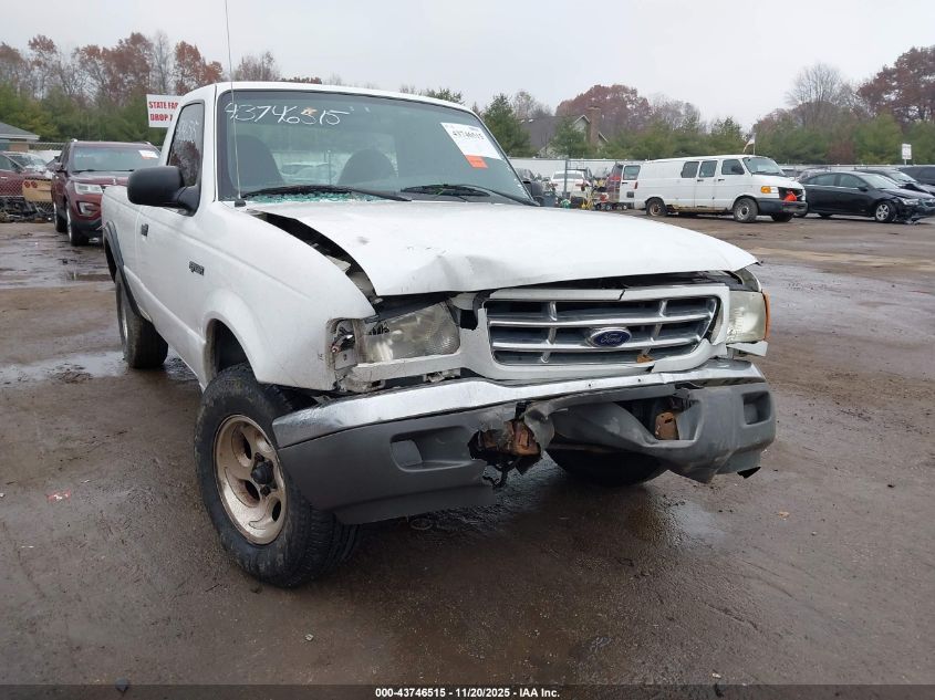 2001 Ford Ranger Edge/Xl/Xlt VIN: 1FTYR10U71PB36894 Lot: 43746515