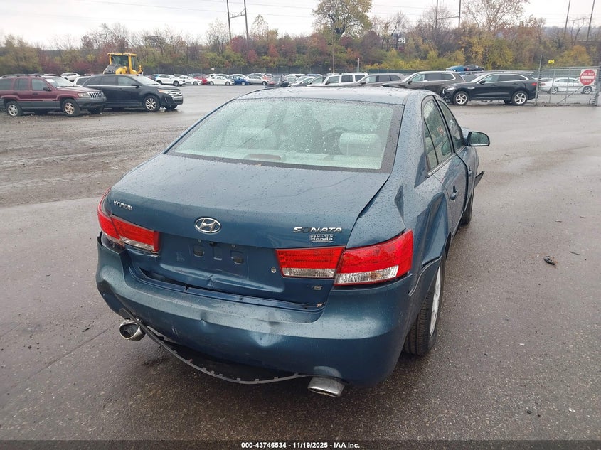 5NPEU46F06H070252 2006 HYUNDAI SONATA photo no. 12