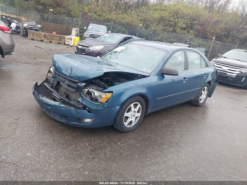 5NPEU46F06H070252 2006 HYUNDAI SONATA photo no. 2