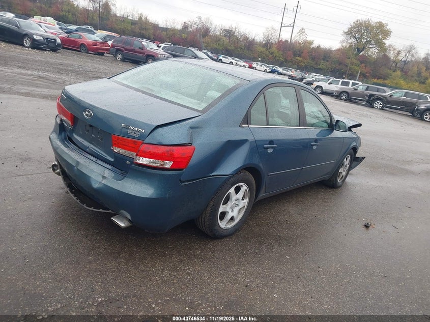 5NPEU46F06H070252 2006 HYUNDAI SONATA photo no. 4