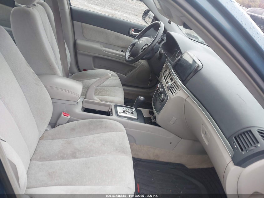 5NPEU46F06H070252 2006 HYUNDAI SONATA photo no. 5