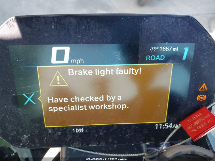 2025 BMW S 1000 Rr VIN: WB10P2308S6L91866 Lot: 43746538