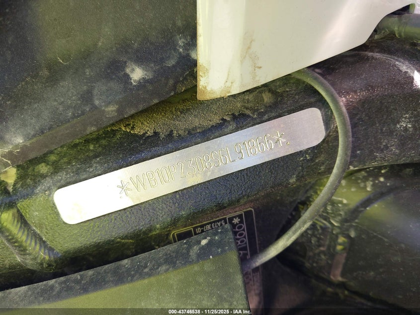 2025 BMW S 1000 Rr VIN: WB10P2308S6L91866 Lot: 43746538