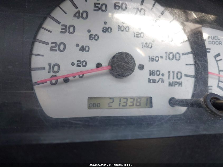 2002 Toyota Tacoma Prerunner V6 VIN: 5TESN92N22Z104547 Lot: 43746550