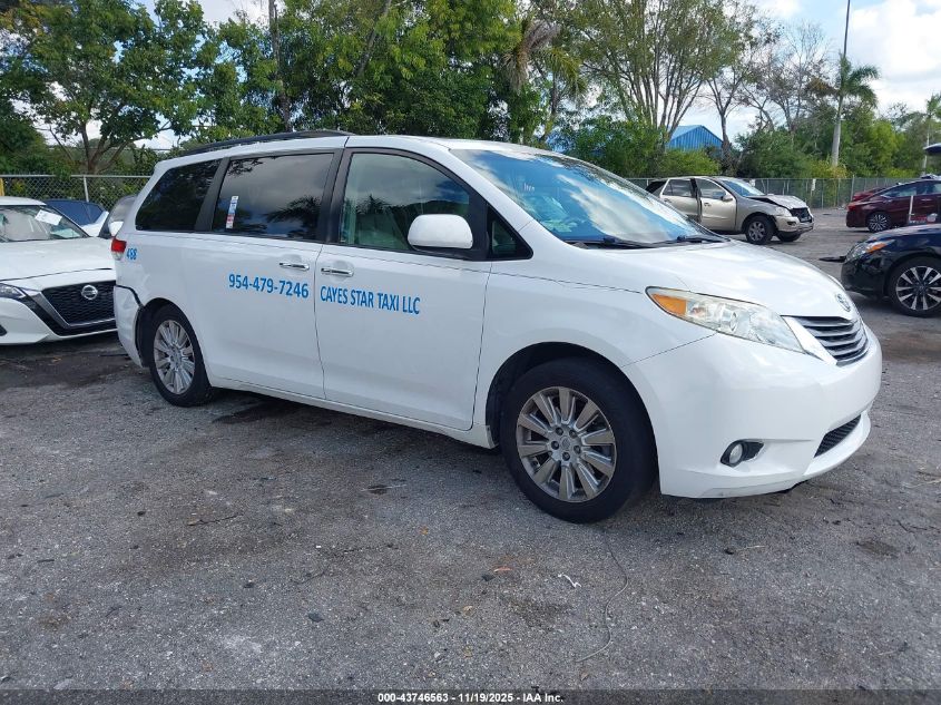 TOYOTA SIENNA XLE 7 PASSENGER