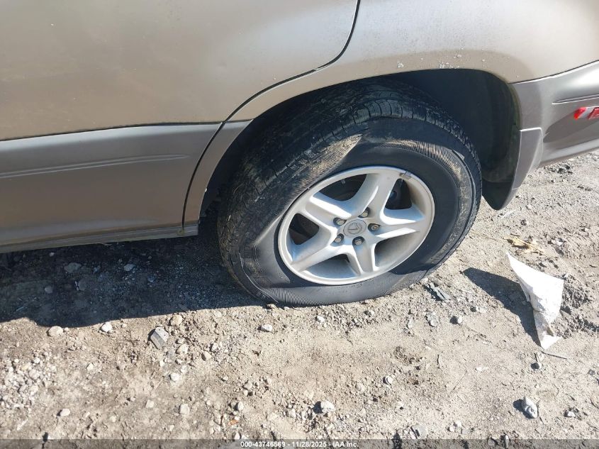 2000 Lexus Rx 300 VIN: JT6GF10UXY0075412 Lot: 43746569