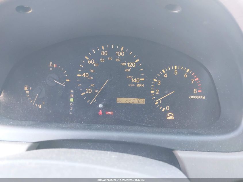 2000 Lexus Rx 300 VIN: JT6GF10UXY0075412 Lot: 43746569