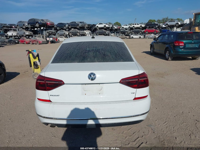 2019 Volkswagen Passat 2.0T Wolfsburg Edition VIN: 1VWLA7A38KC006574 Lot: 43746613
