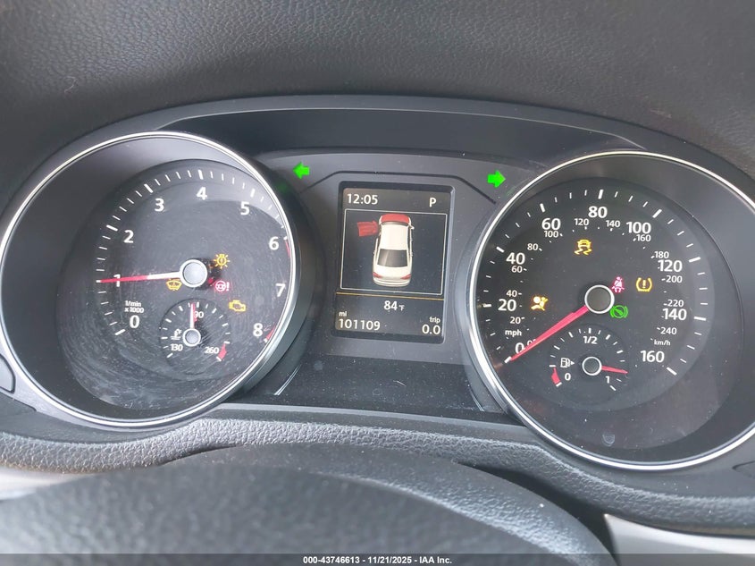 2019 Volkswagen Passat 2.0T Wolfsburg Edition VIN: 1VWLA7A38KC006574 Lot: 43746613