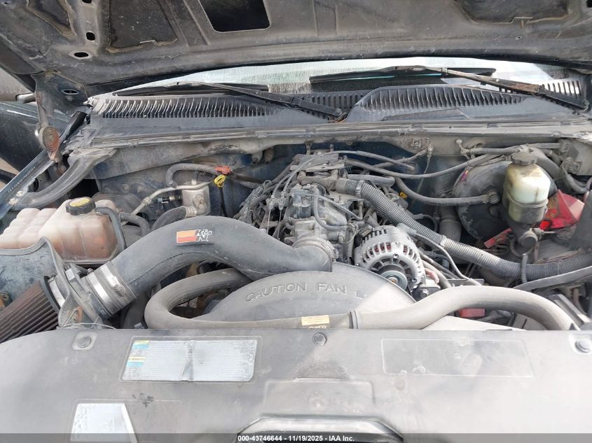 2001 GMC Sierra 1500 Sle VIN: 2GTEC19T011253910 Lot: 43746644