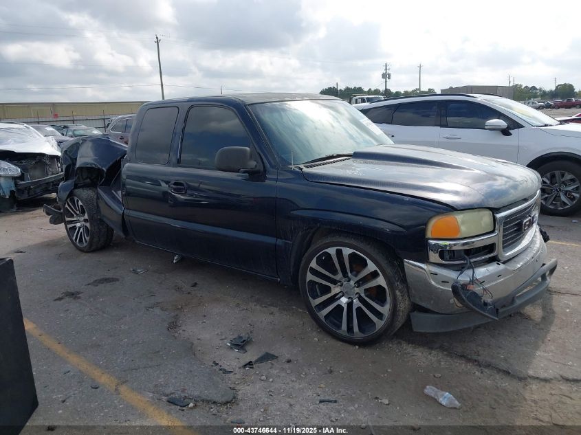 2001 GMC Sierra 1500 Sle VIN: 2GTEC19T011253910 Lot: 43746644