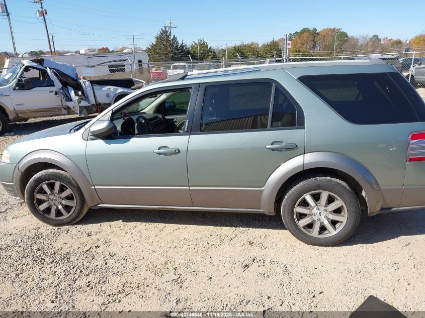 2008 Ford Taurus X Sel VIN: 1FMDK02W38GA27818 Lot: 43746648