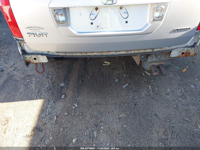 2006 Honda Pilot Ex-L VIN: 2HKYF18696H504381 Lot: 43746651