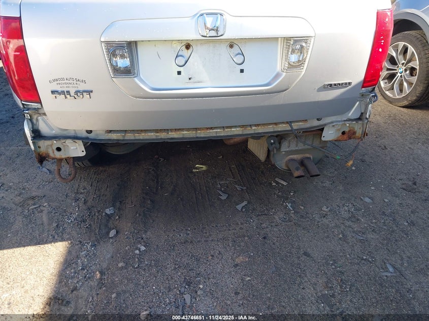 2006 Honda Pilot Ex-L VIN: 2HKYF18696H504381 Lot: 43746651