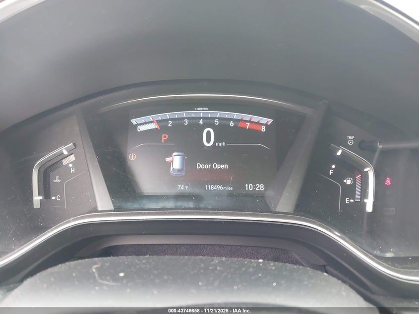 2019 Honda Cr-V Ex VIN: JHLRW2H52KX017493 Lot: 43746658