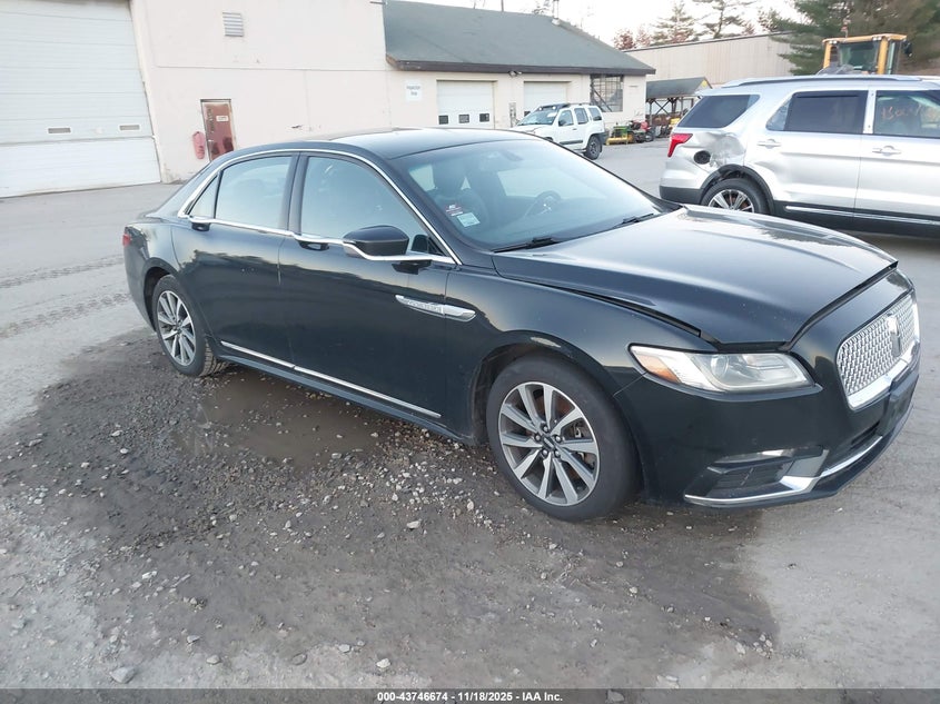 1LN6L9VK3H5620061 2017 Lincoln Continental Premiere auction photo 1