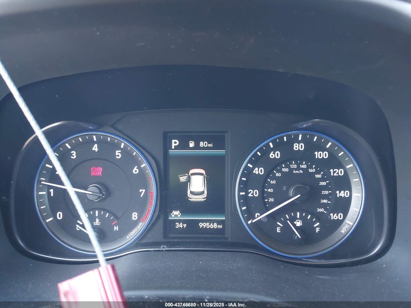 VIN KM8K62AA9LU419015 2020 HYUNDAI KONA SEL PLUS