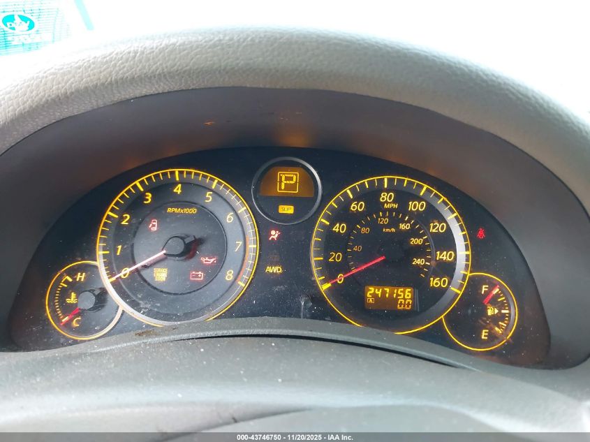 2005 Infiniti G35X VIN: JNKCV51F45M312366 Lot: 43746750