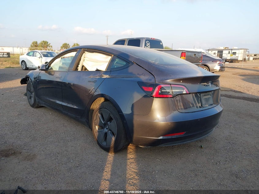 5YJ3E1EA3MF991451 2021 TESLA MODEL 3 photo no. 3