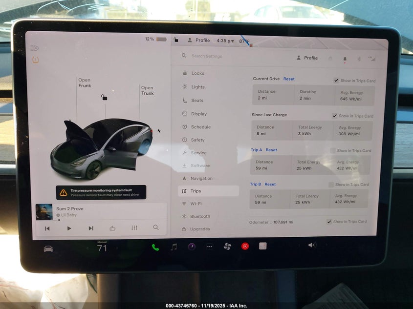 5YJ3E1EA3MF991451 2021 TESLA MODEL 3 photo no. 7