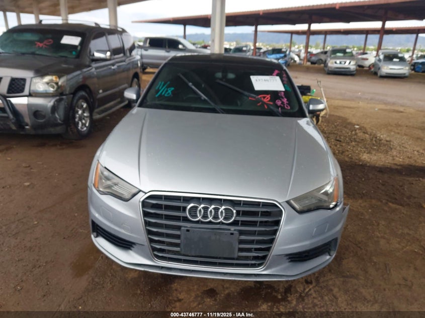 2015 Audi A3 1.8T Premium VIN: WAUACGFF4F1046267 Lot: 43746777