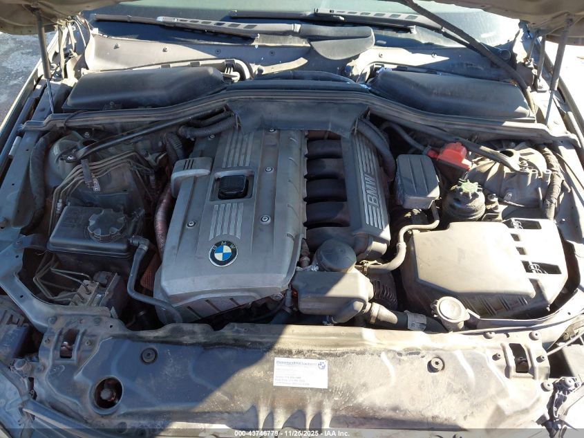 2006 BMW 530I VIN: WBANE73516CM35637 Lot: 43746779