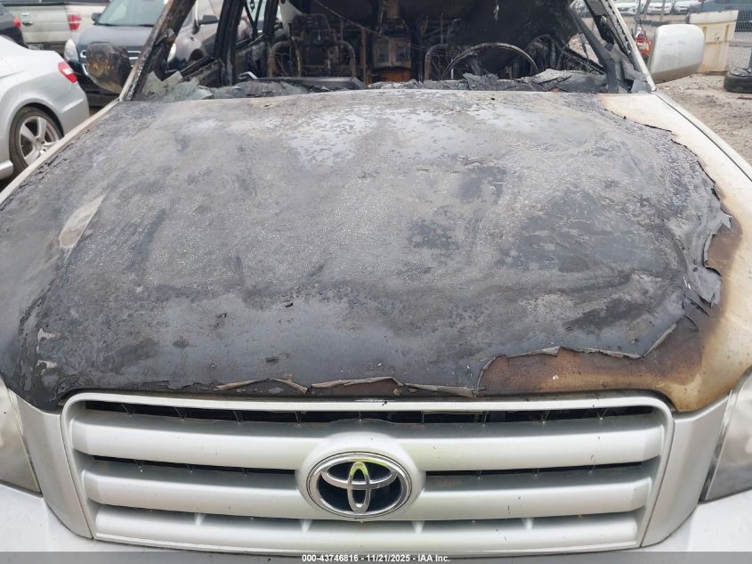 2006 Toyota Highlander Limited V6 VIN: JTEEP21A560144118 Lot: 43746816