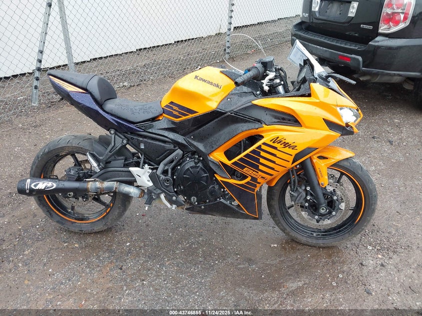 2025 Kawasaki Ex650 P VIN: ML5EXEP17SDAF3781 Lot: 43746855