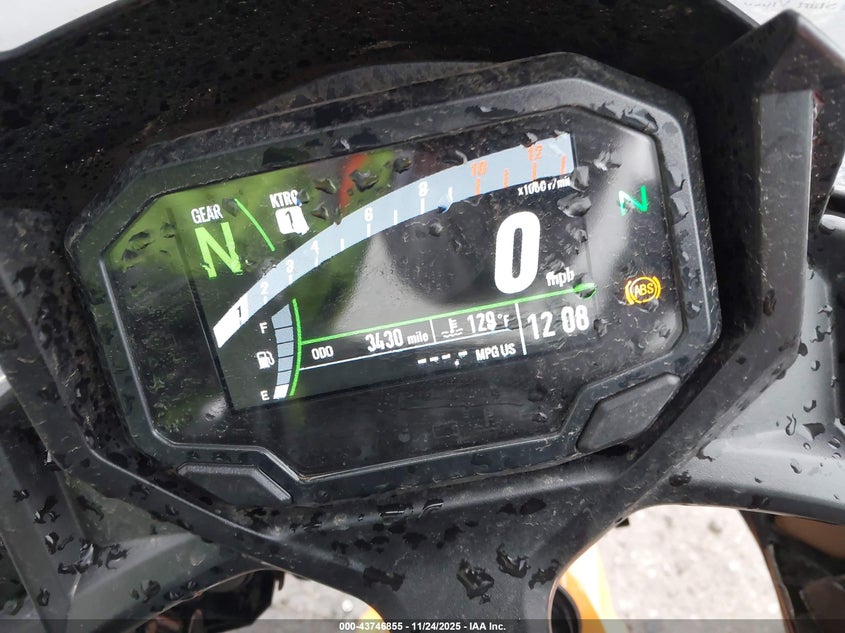 2025 Kawasaki Ex650 P VIN: ML5EXEP17SDAF3781 Lot: 43746855