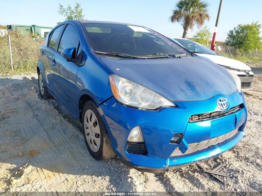 2013 Toyota Prius C Two VIN: JTDKDTB35D1535248 Lot: 43746885