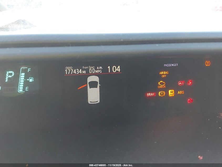 2013 Toyota Prius C Two VIN: JTDKDTB35D1535248 Lot: 43746885