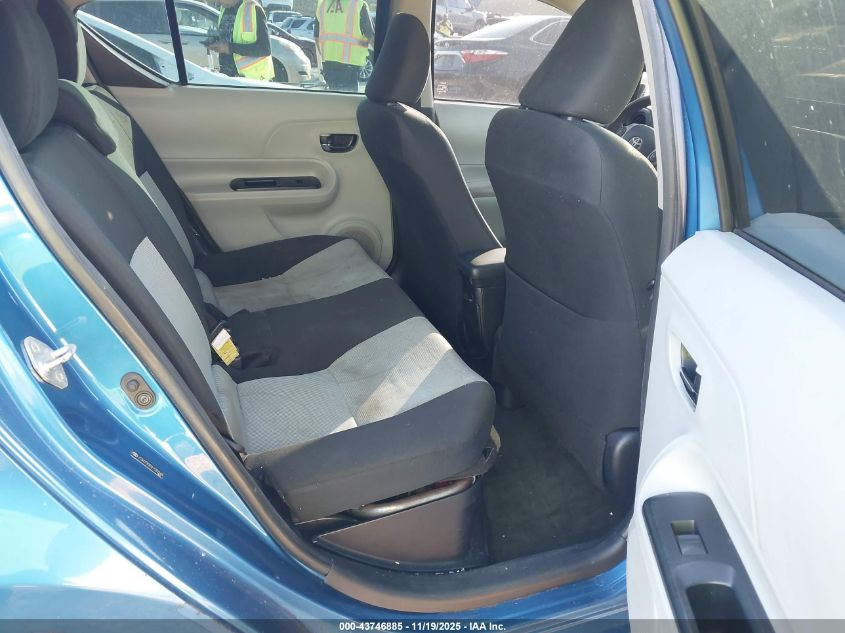 2013 Toyota Prius C Two VIN: JTDKDTB35D1535248 Lot: 43746885