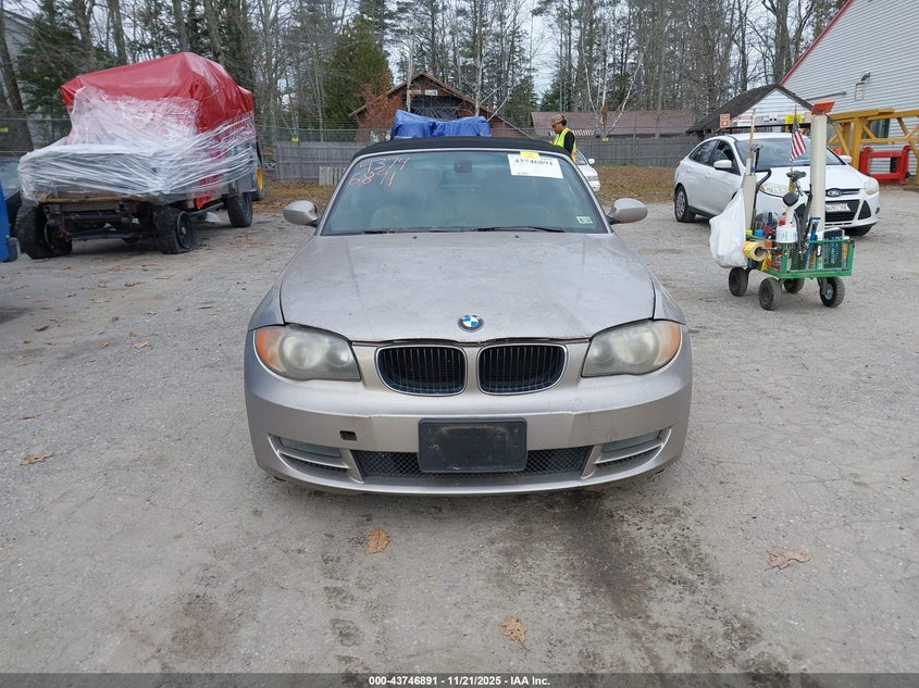 2008 BMW 128I VIN: WBAUL73558VE88420 Lot: 43746891