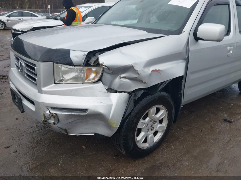 2007 Honda Ridgeline Rtl VIN: 2HJYK16557H537096 Lot: 43746905