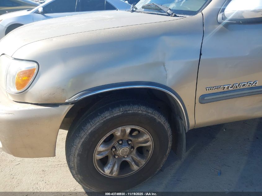 2005 Toyota Tundra Sr5 VIN: 5TBRU34125S447247 Lot: 43746930
