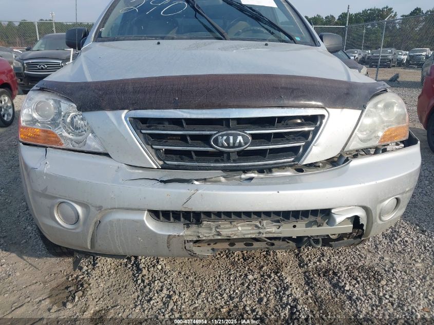 2008 Kia Sorento Lx Base VIN: KNDJD735685800129 Lot: 43746954