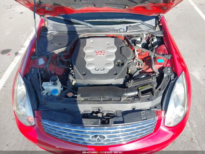2006 Infiniti G35 VIN: JNKCV54E86M710443 Lot: 43746962