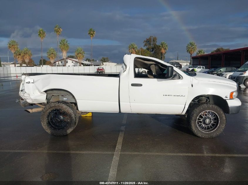 2005 Dodge Ram 2500 Slt/Laramie VIN: 3D7KS26C55G709032 Lot: 43747011