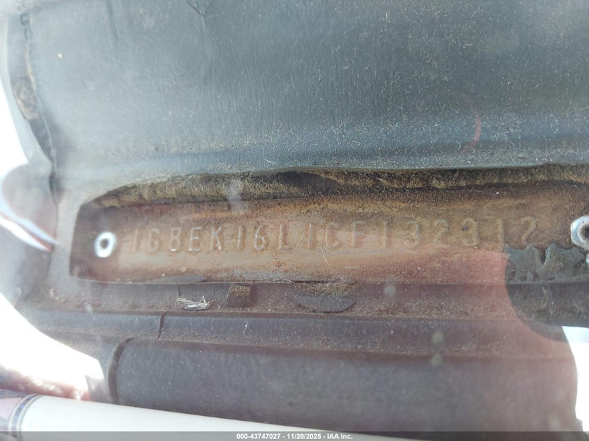 1982 Chevrolet Suburban K10 VIN: 1G8EK16L4CF132312 Lot: 43747027