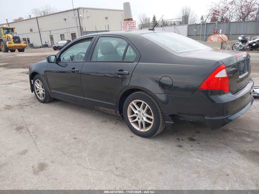 3FAHP0GA1CR310374 2012 FORD FUSION photo no. 3