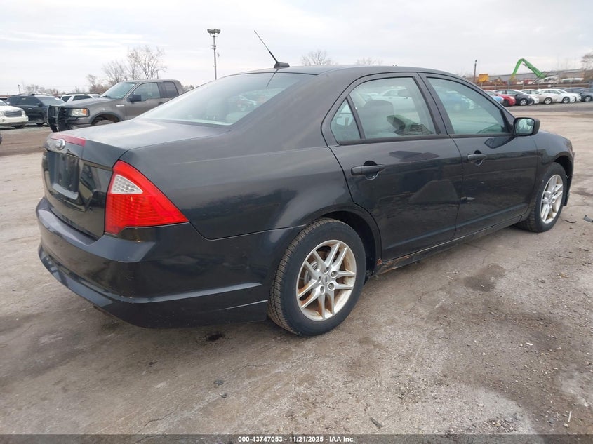 3FAHP0GA1CR310374 2012 FORD FUSION photo no. 4