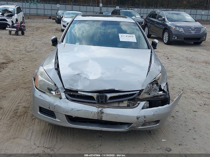 2007 Honda Accord 2.4 Ex VIN: 1HGCM56877A003544 Lot: 43747064